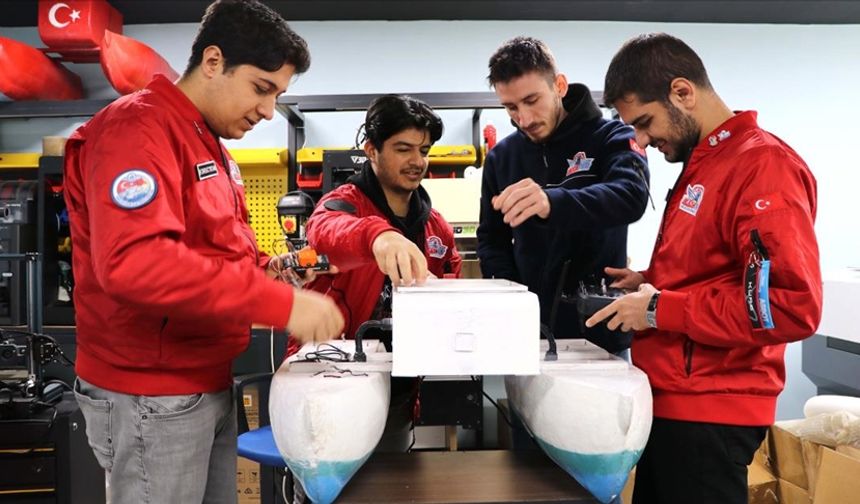 TEKNOFEST'te ikinci olan öğrenciler, yeni yarışlarda zirve için çalışıyor