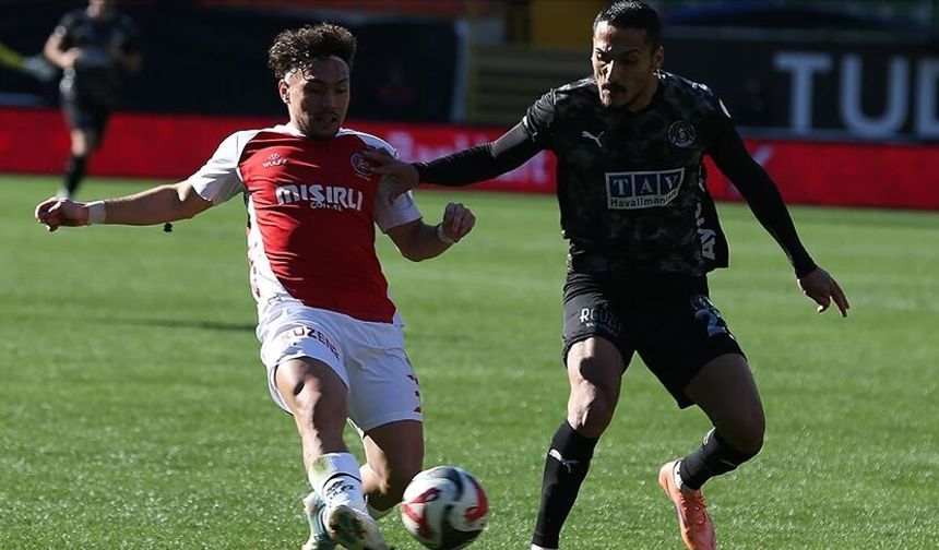 Alanyaspor ile Fatih Karagümrük 2-2 berabere kaldı