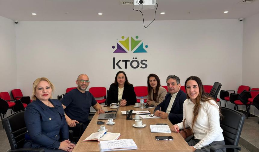 CTP Eğitim Komitesi KTÖS’ü ziyaret etti