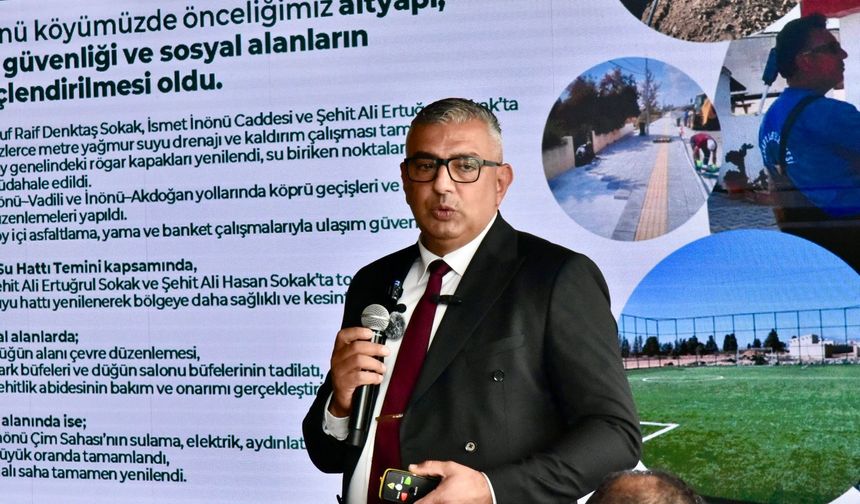 Mesarya Belediye Başkanı Ahmet Latif, üç yıllık icraatlarını paylaştı