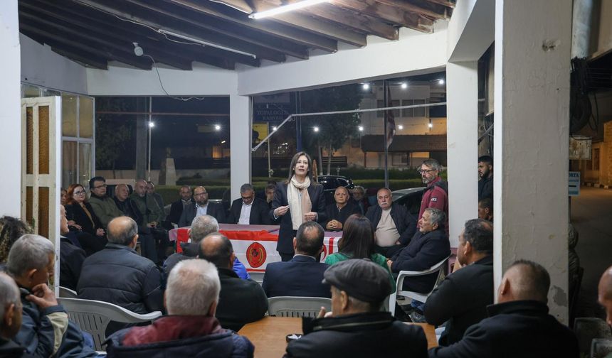 CTP, Paşaköy’de halkla bir araya geldi