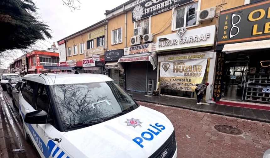 Forkliftle kuyumcu soyup eşekle kaçan kişi tutuklandı