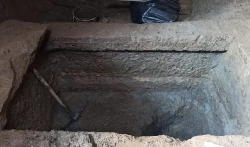 Altyapı çalışmasında lahit bulundu: Kurtarma kazısı yapılacak