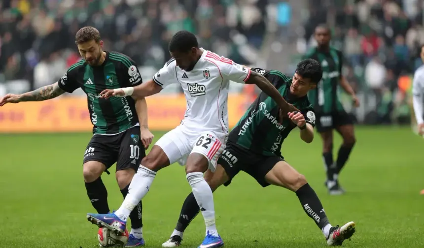 Beşiktaş, Kocaeli deplasmanında