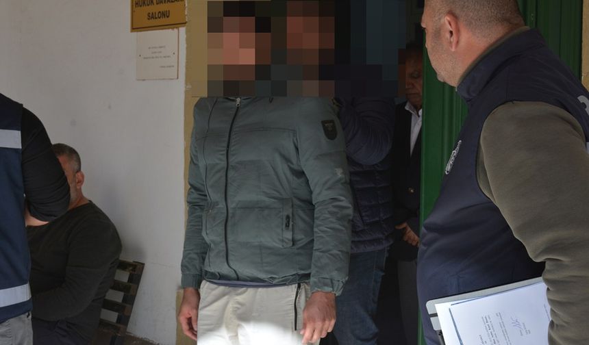 Kaçak yaşayan zanlı mahkemeye çıkarıldı