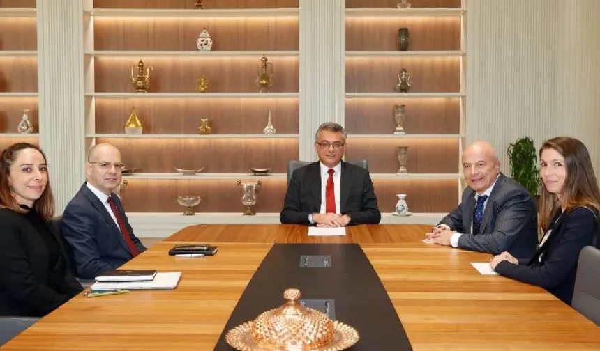 Tufan Erhürman, İsviçre’nin Lefkoşa Büyükelçisi Christoph Burgener ile görüştü: Kıbrıs sorunu ele alındı