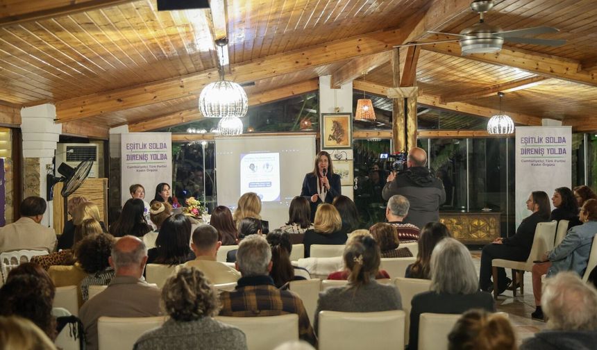 İncirli: "Kadın eşitliği ve her alanda tam eşitlik, CTP’nin temel mücadele alanlarından biri"