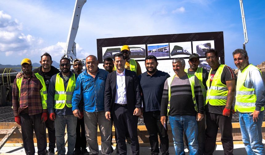 Çatalköy–Esentepe Belediyesi’nde yeni hizmet kompleksinin temeli atıldı