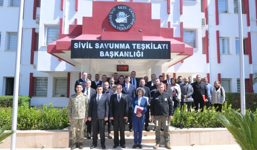 Afet ve Acil Durum Yönetimi Komitesi, ikinci Afet Müdahale Planı toplantısını yaptı...