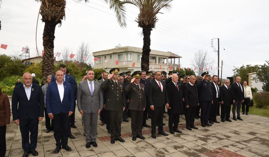 Çamlıköy Direnişi'nde şehit düşenler törenle anıldı