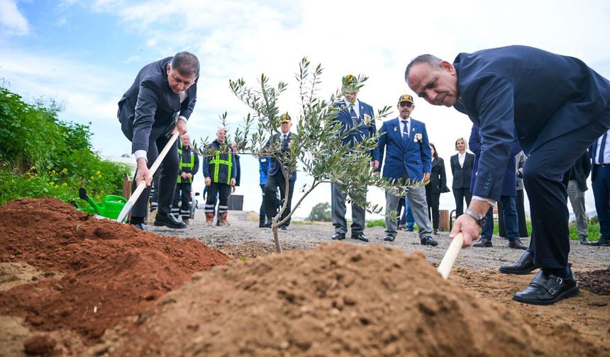 Harmancı ve Tugay, Spor ve Kardeşlik Parkı alanını ziyaret etti