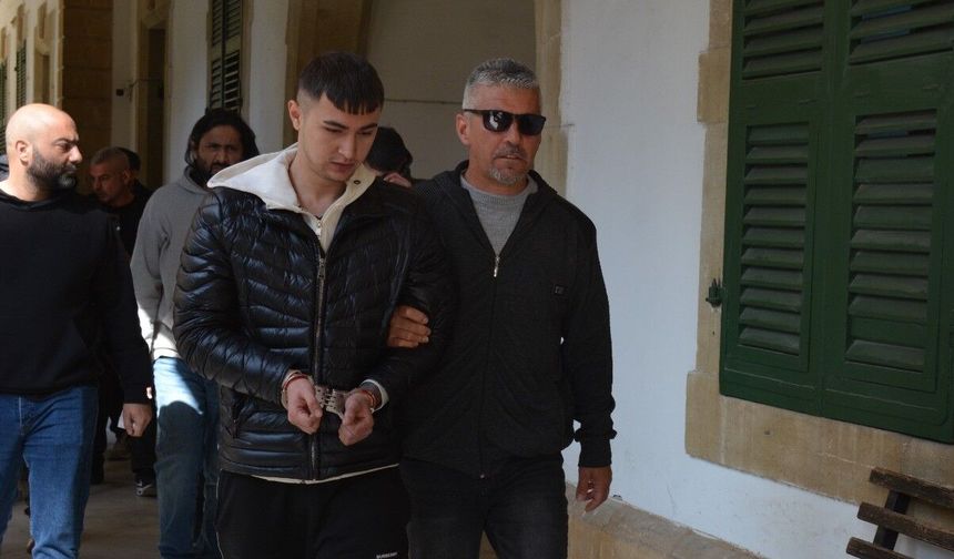 Ercan’da uyuşturucu ile yakalanan zanlı cezaevine gönderildi