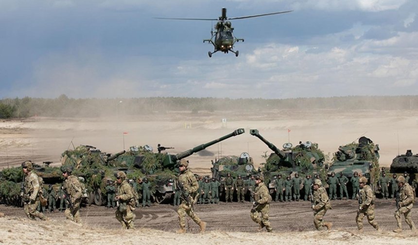 Küresel askeri harcamalar geçen yıl yaklaşık 2,9 trilyon dolarla rekor kırdı