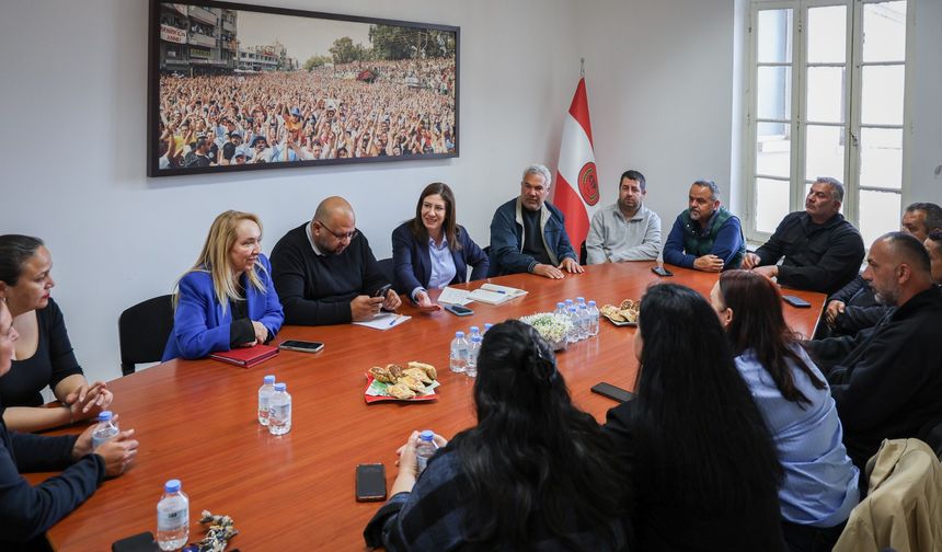 DAÜ BİR-SEN’den CTP’ye ziyaret