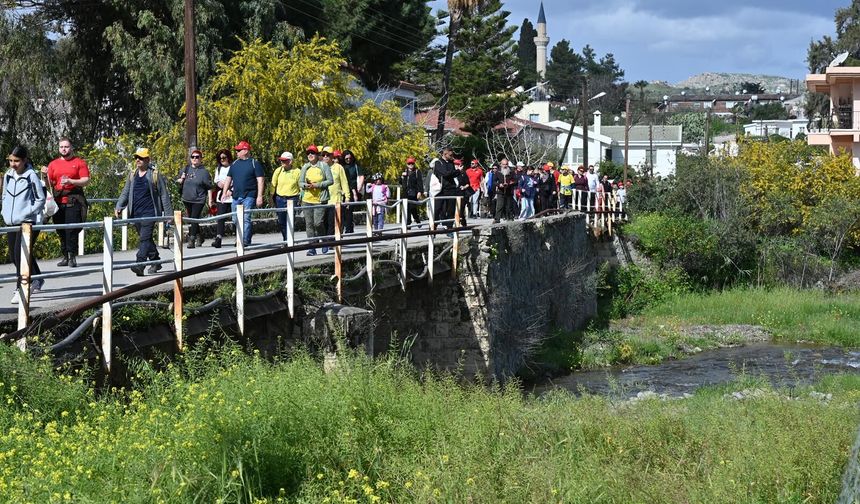 23. Orkide Yürüyüşü Lefke’de yapıldı