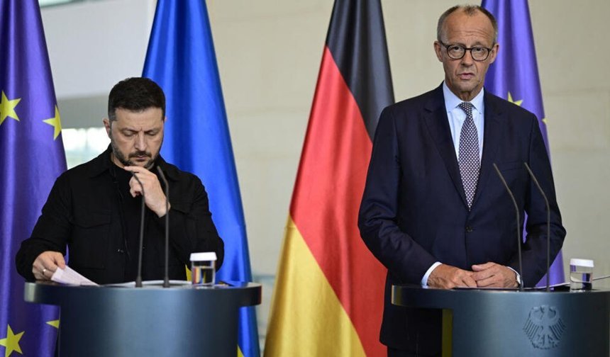 Zelenskiy, Almanya Başbakanı Merz ile ortak basın toplantısında konuştu: