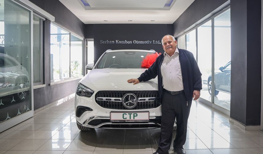 CTP Piyangosu talihlisi aracını teslim aldı