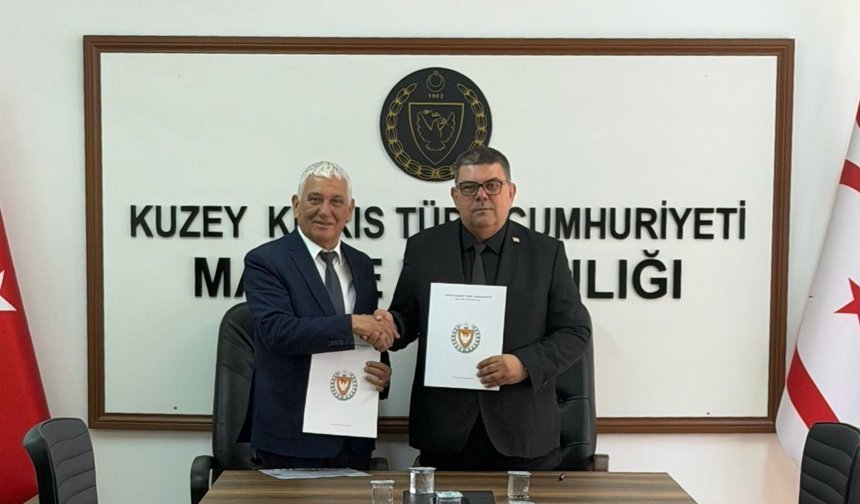 Güzelyurt’taki eski tren istasyonu, Güzelyurt Belediyesi’nin kullanımına devredildi