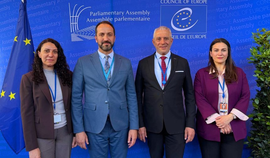 Taçoy ve Candan, AKPA Başkanı Petra Bayr ile görüştü