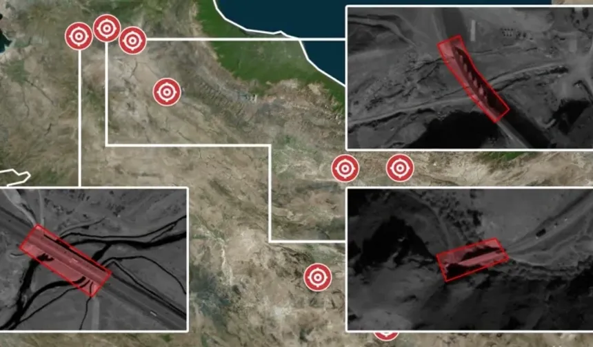 İsrail: İran'da sekiz köprüyü vurduk