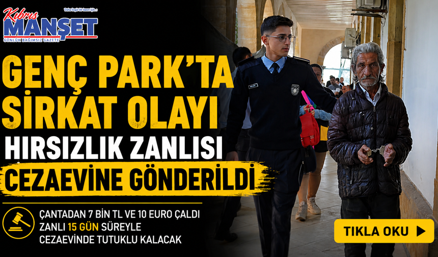 Hırsızlık Zanlısı Cezaevine Gönderildi