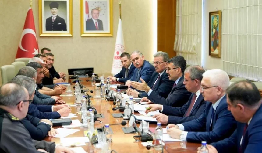 Ankara'da maden işçilerinin eylemi sona erdi