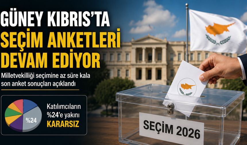 Güney Kıbrıs'ta seçim anketlerine devam ediliyor
