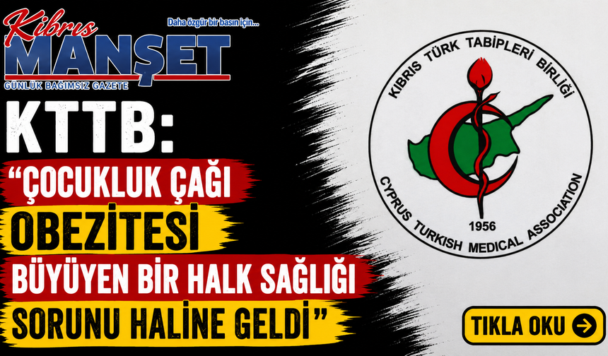 KTTB: "Çocukluk çağı obezitesi büyüyen bir halk sağlığı sorunu haline geldi"
