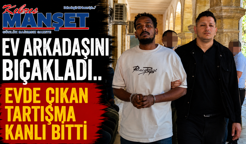 Ev Arkadaşını Bıçakladı
