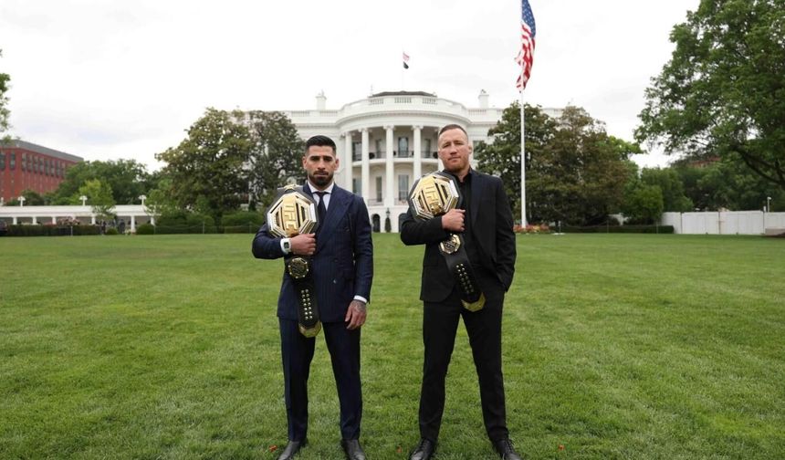 UFC FREEDOM 250: Beyaz Saray bahçesinde kafes dövüşü