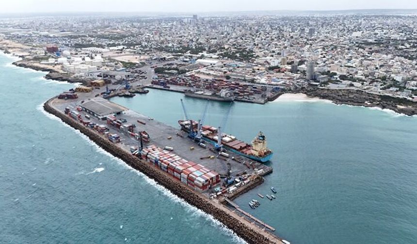 Türkiye'den Somali'ye ilk kez doğrudan bir kargo gemisi ulaştı