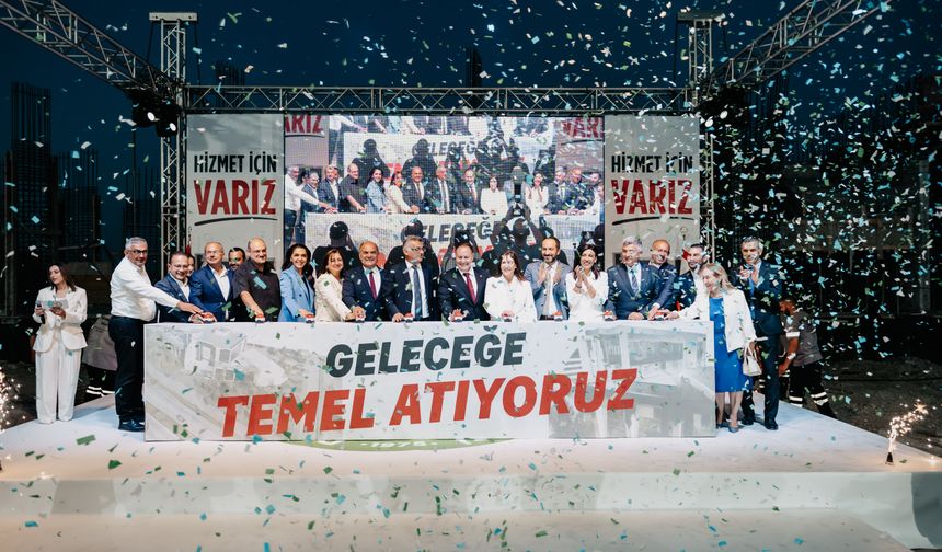 Değirmenlik Akıncılar Belediyesi’nin yeni hizmet binasının temeli törenle atıldı