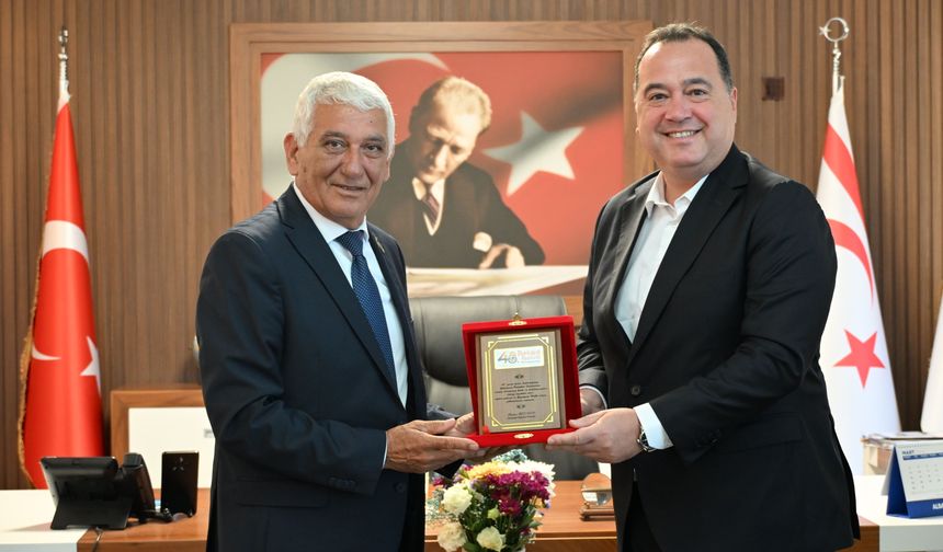 Manisa Büyükşehir Belediyesi'nden kardeş belediye Güzelyurt'a ziyaret