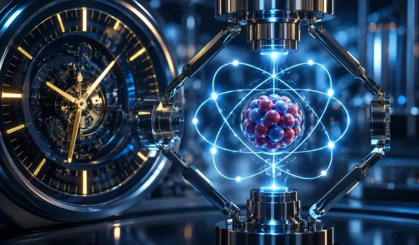 Araştırmacılar, atomun çekirdeğindeki enerji değişimlerini kullanarak zaman ölçen nükleer saat geliştirdi