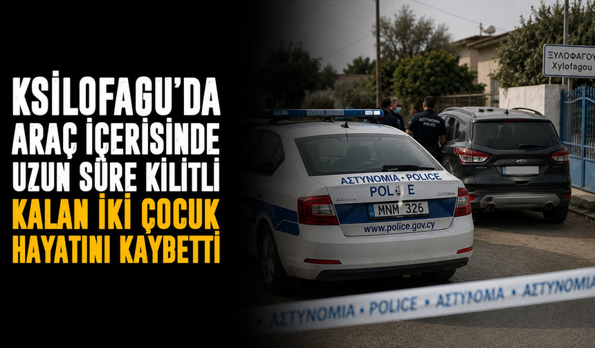 Ksilofagu’da araç içerisinde uzun süre kilitli kalan iki çocuk hayatını kaybetti