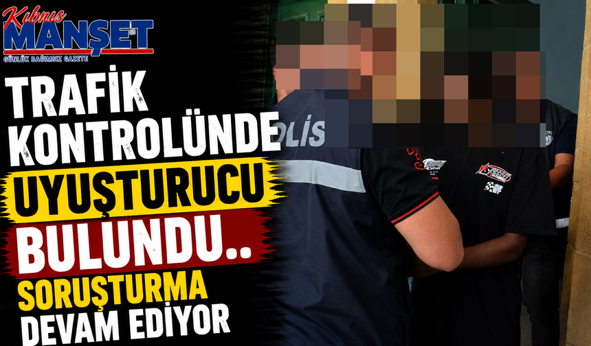 Trafik Kontrolünde Uyuşturucu Bulundu