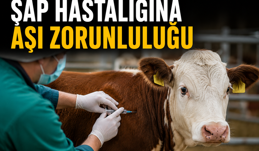 Şap hastalığına aşı zorunluluğu