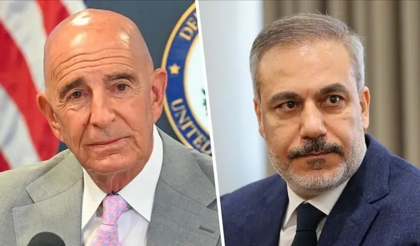 Hakan Fidan, Tom Barrack ile görüştü
