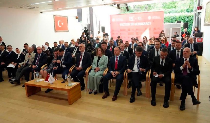 Brüksel'de 15 Temmuz programı.. Büyükelçi Tantekin: "Türk milleti o gece devletin ve demokrasinin yanında durdu"