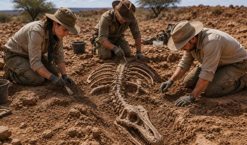 Bilim insanları Zimbabve'de 210 milyon yıllık yeni bir dinozor türü keşfetti