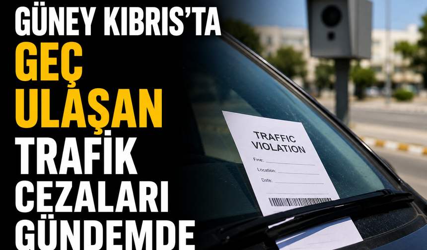 Geç ulaşan trafik cezaları gündemde