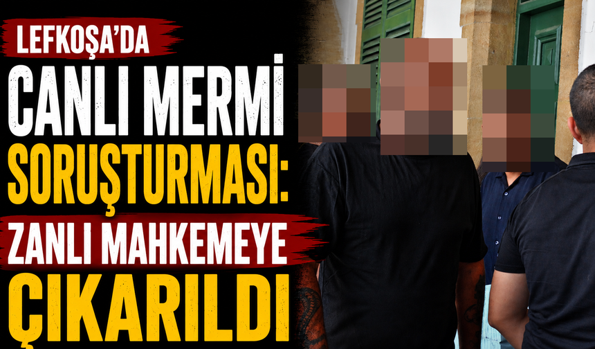 Lefkoşa'da Canlı Mermi Soruşturması: Zanlı Mahkemeye Çıkarıldı