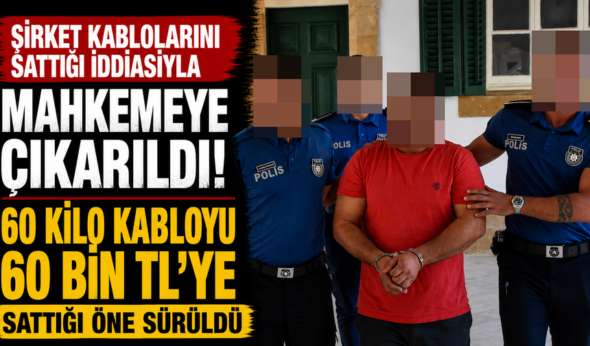 Şirket Kablolarını Sattığı İddiasıyla Mahkemeye Çıkarıldı