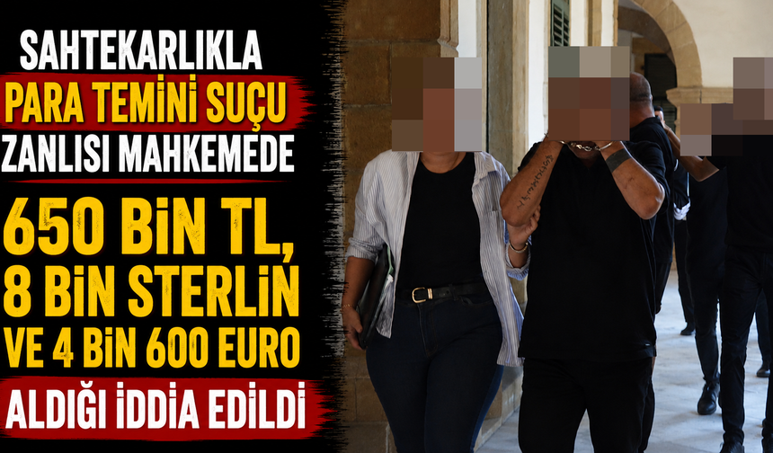 650 Bin TL, 8 Bin Sterlin ve 4 Bin 600 Euro Aldığı İddia Edildi