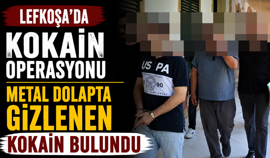 Lefkoşa'da Kokain Operasyonu