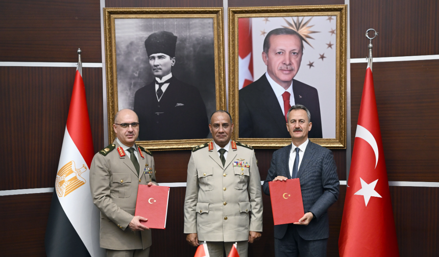 Türkiye ile Mısır arasında savunma sanayisi alanında niyet mektubu imzalandı