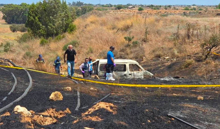 Avgoru'da 88 yaşındaki İngiliz köpeği ile birlikte yanarak can verdi