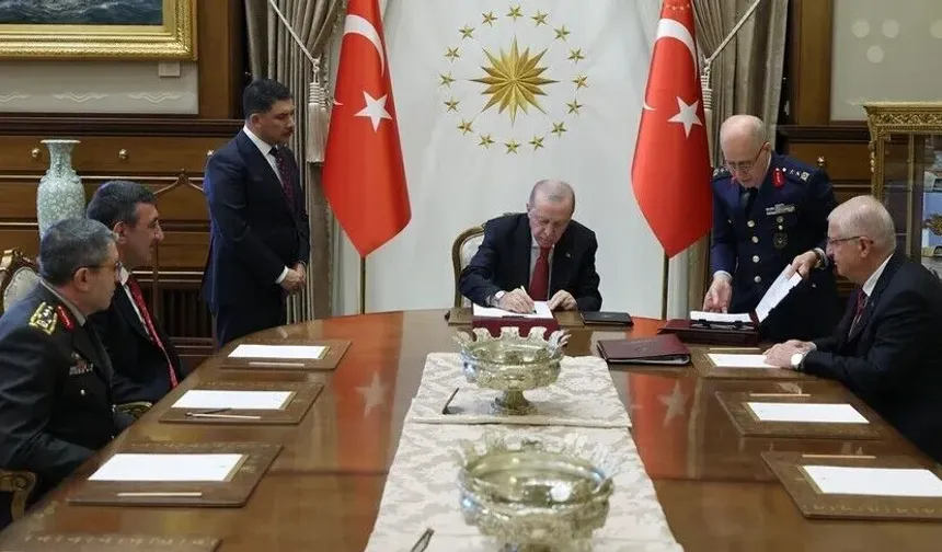 Türkiye’de YAŞ kararları açıklandı