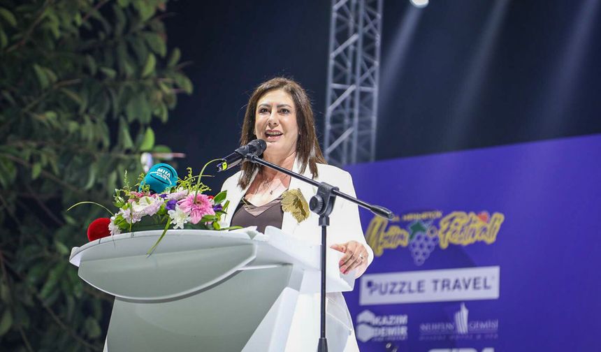 İncirli, Mehmetçik Üzüm Festivali’nin açılışına katıldı