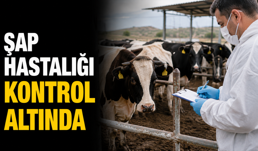 Şap hastalığı kontrol altında